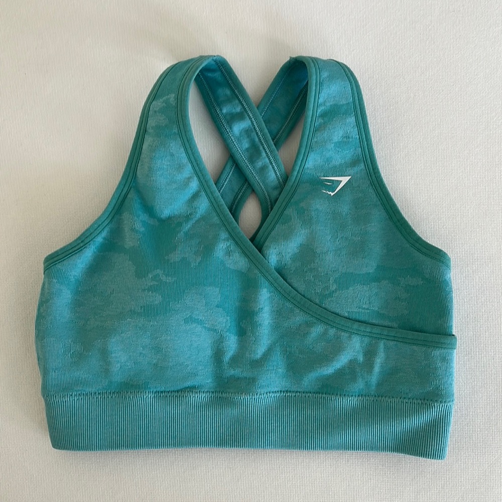 Gymshark Camo Seamless Bra